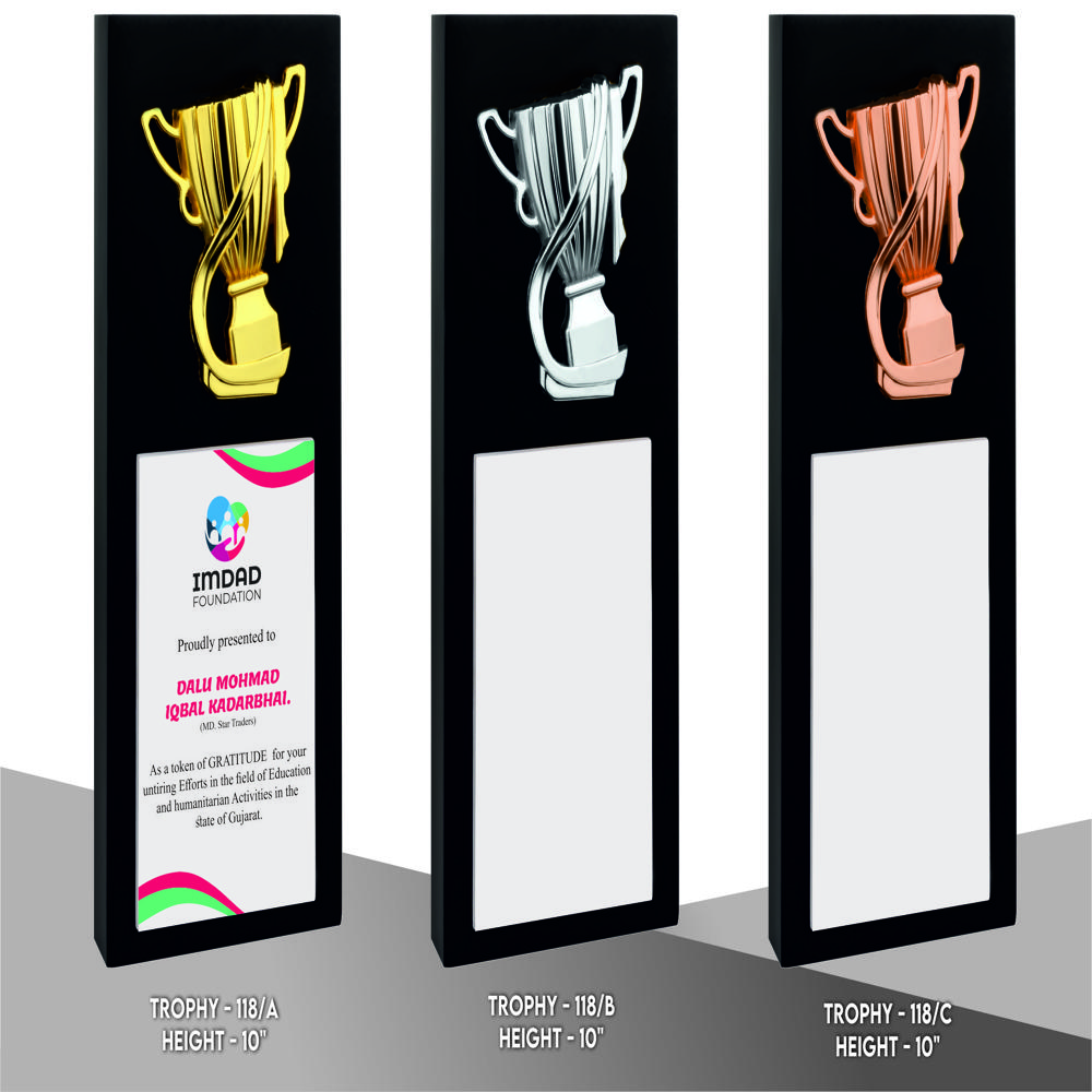 Unique Wooden Trophy