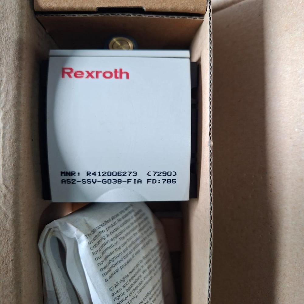 New Rexroth As2-Ssv-G038-Fia Soft Start Filing Valve R412006273