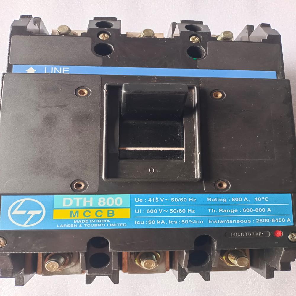 Used Mccb L&T Dth800 800amp 3pole Mccb