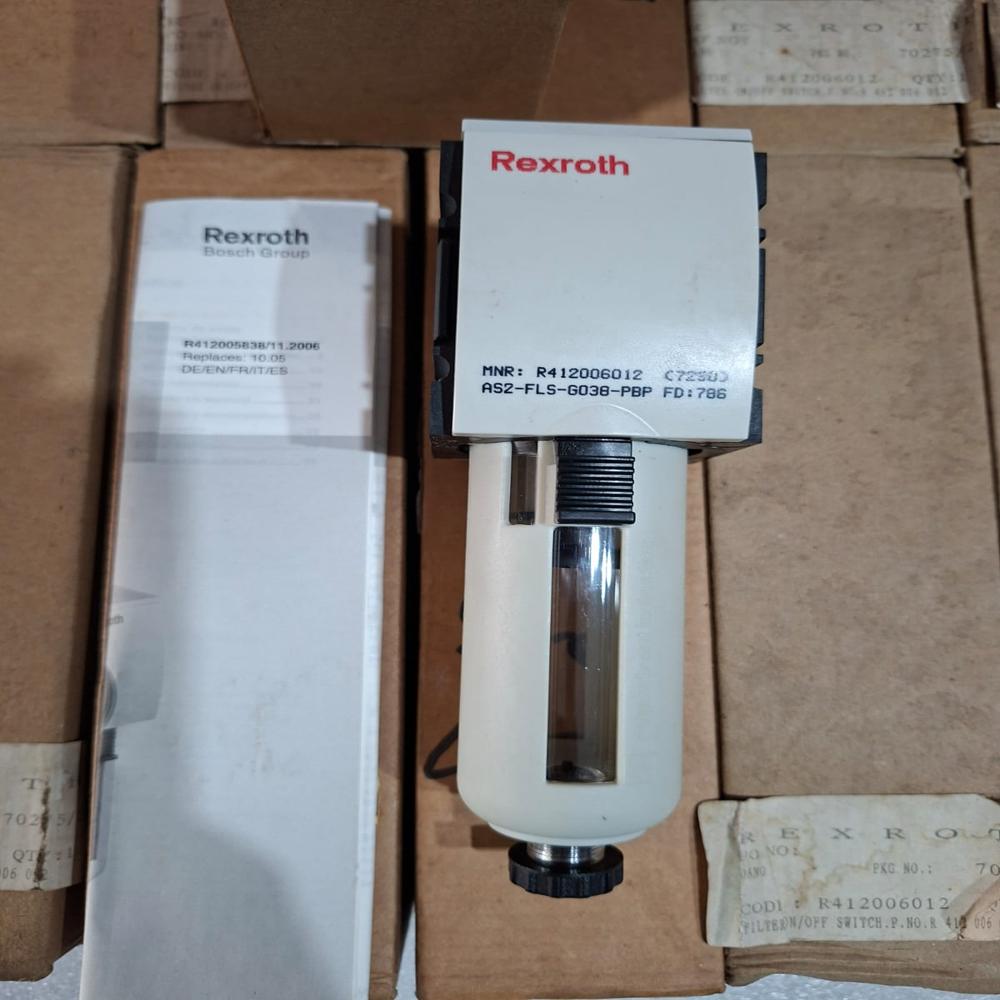 New Rexroth AS2-FLS-G038-PBP Filter Pressure Regulator