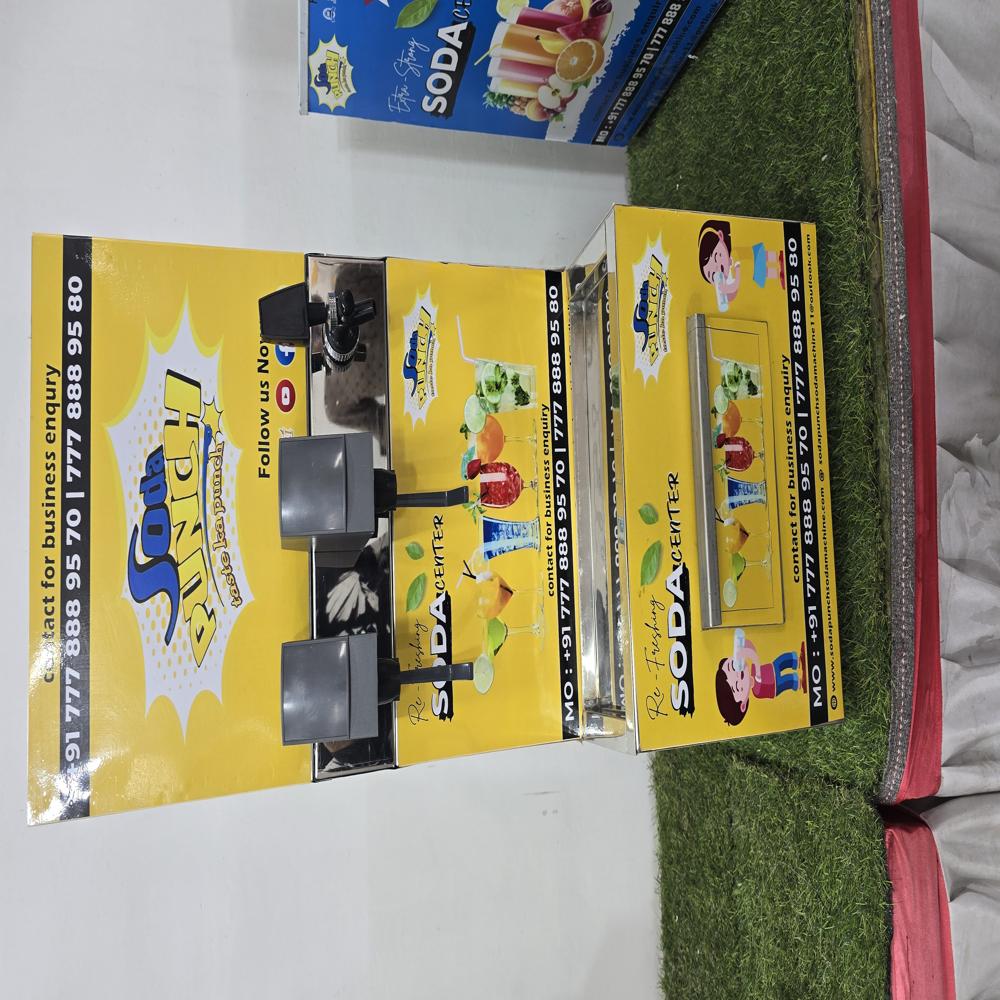 Non Electric Soda Machine 2+1 - Automatic Grade: Manual