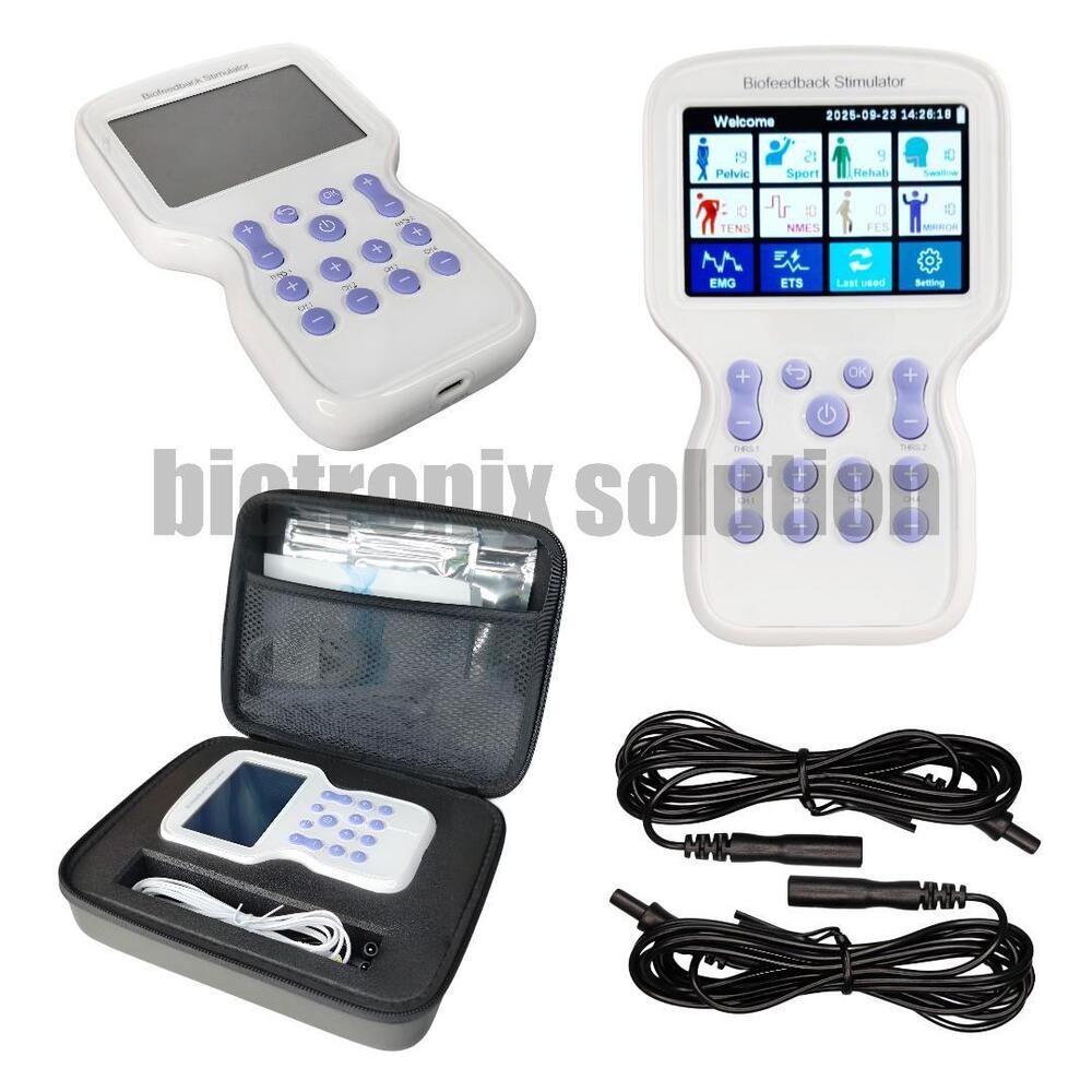 KM-580 Physiotherapy Biofeedback & Electrical Stimulator with Touch Screen
