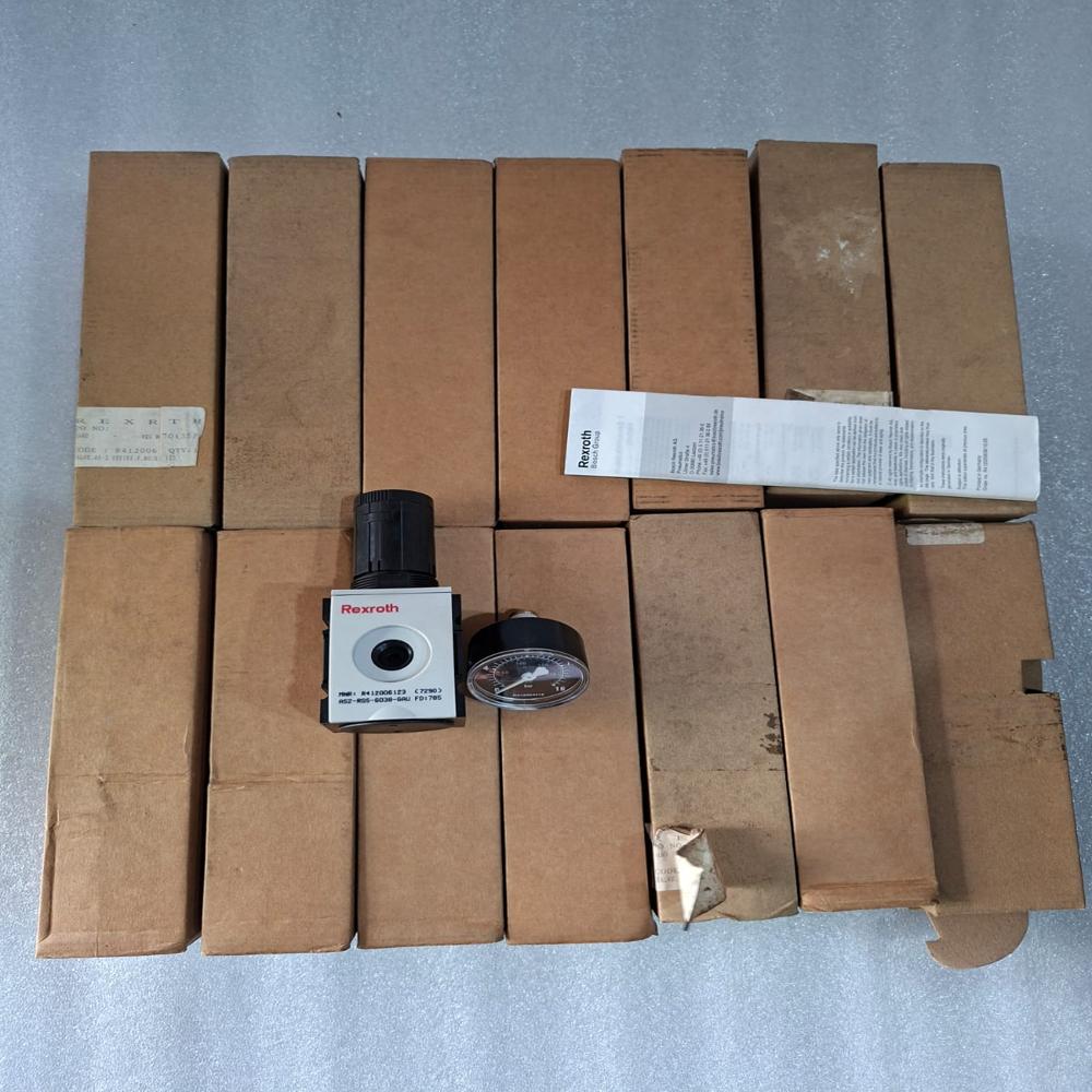 New Rexroth R412006123 Pressure Regulator As2-Rgs-G038-Gau Fd:785