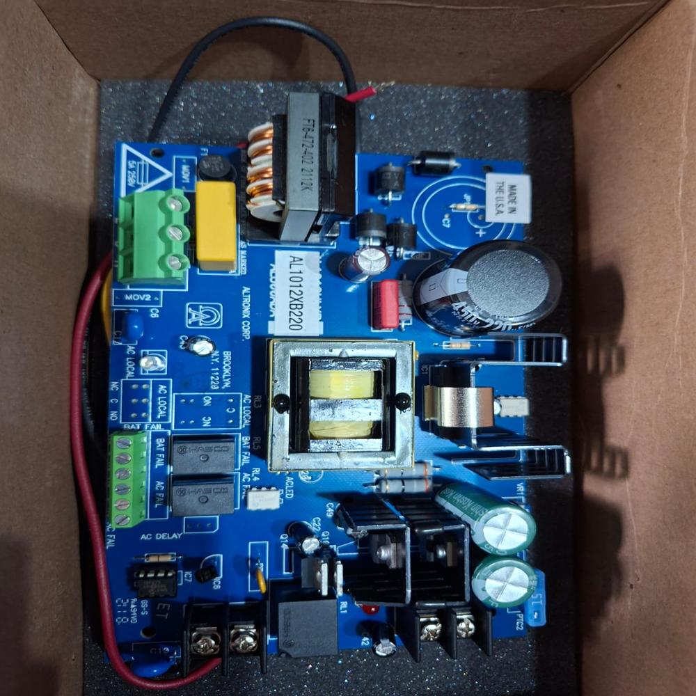 New Altronix Al1012Xb220 Power Supply Charger Board - Application: Industrieal