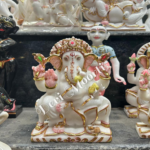 Small Makrana Marble Ganesh idol
