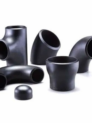 Carbon Steel Butt Weld Fittings - Color: Black