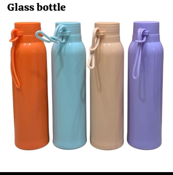 Love Glass Bottle - Color: Multicolour