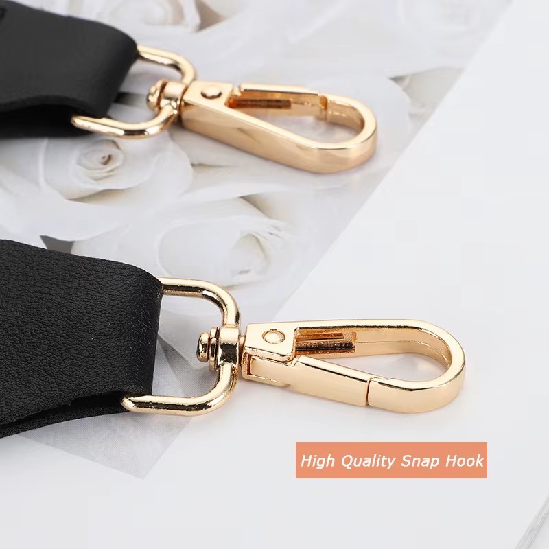 Color Contrast Design Adjustable Woven Polyester Bag Strap 38mm 50mm Width Styles Shoulder Crossbody Handbags Strap 44271