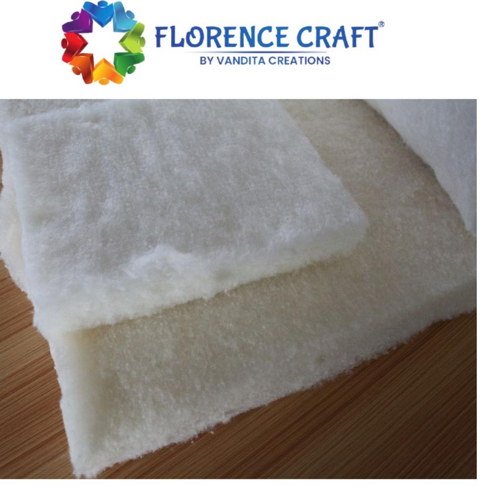 Bleach Cotton Batting - Application: Quilts And Home Furnishing