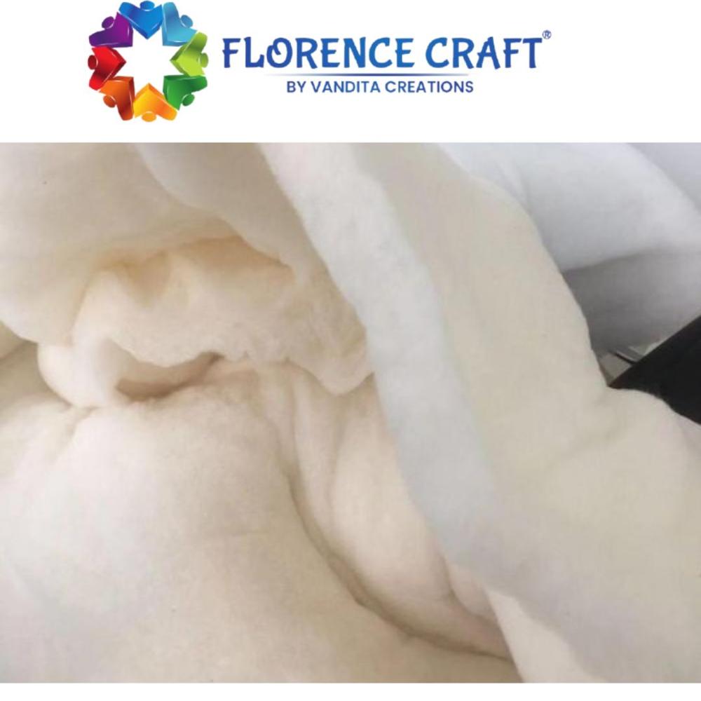 Bleach Cotton Batting - Application: Quilts And Home Furnishing