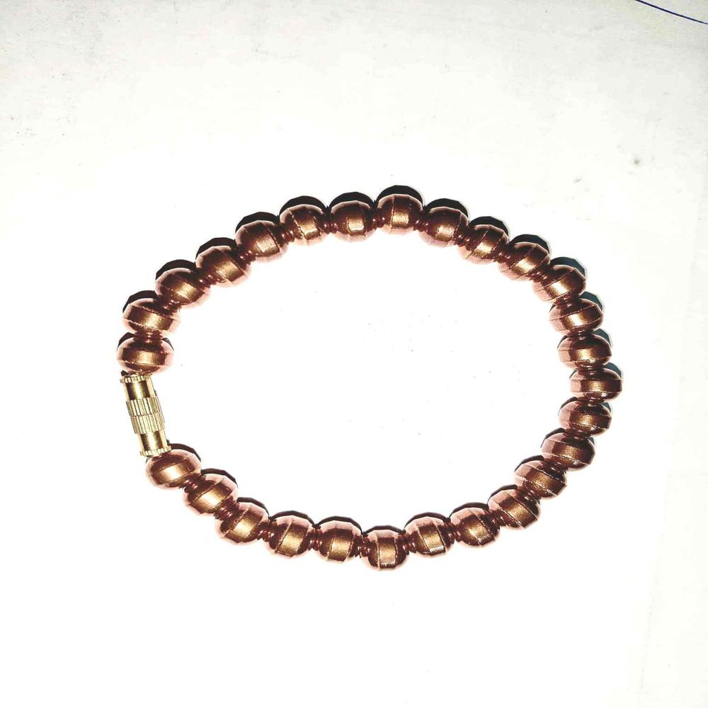 Pure Copper Beads Bracelet