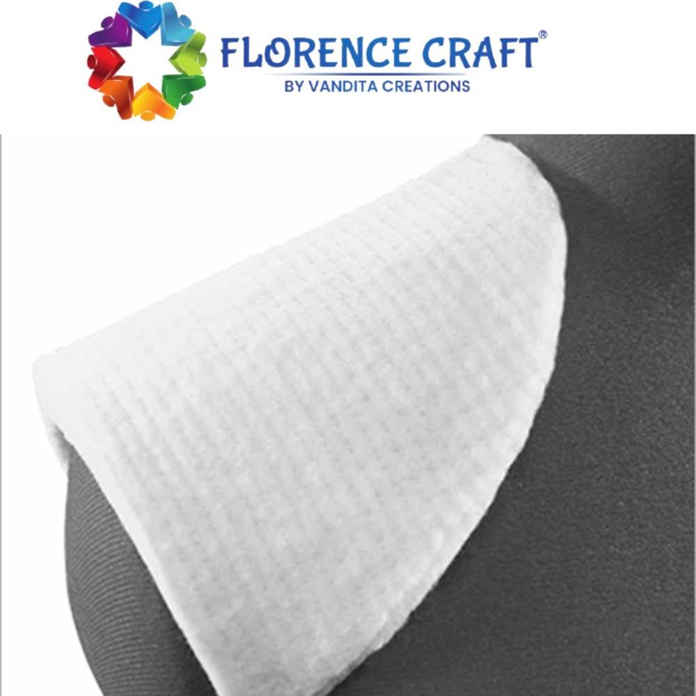 Shoulder Pad Felt - Color: White
