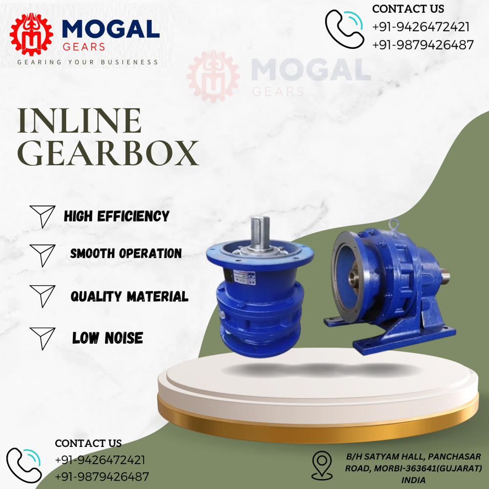 Vertical Cycloidal Gearbox - Gear Type: Cylindrical Gears