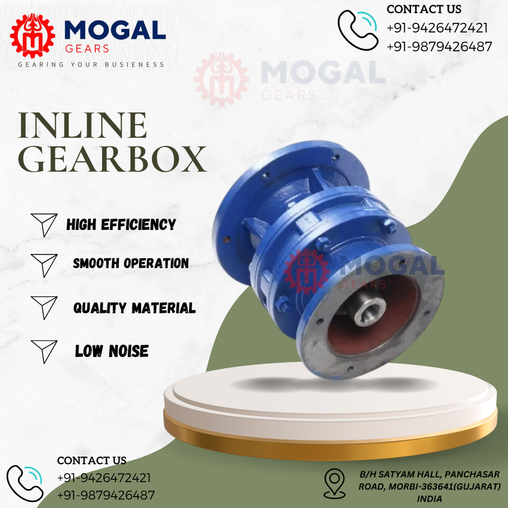 Vertical Cycloidal Gearbox - Gear Type: Cylindrical Gears