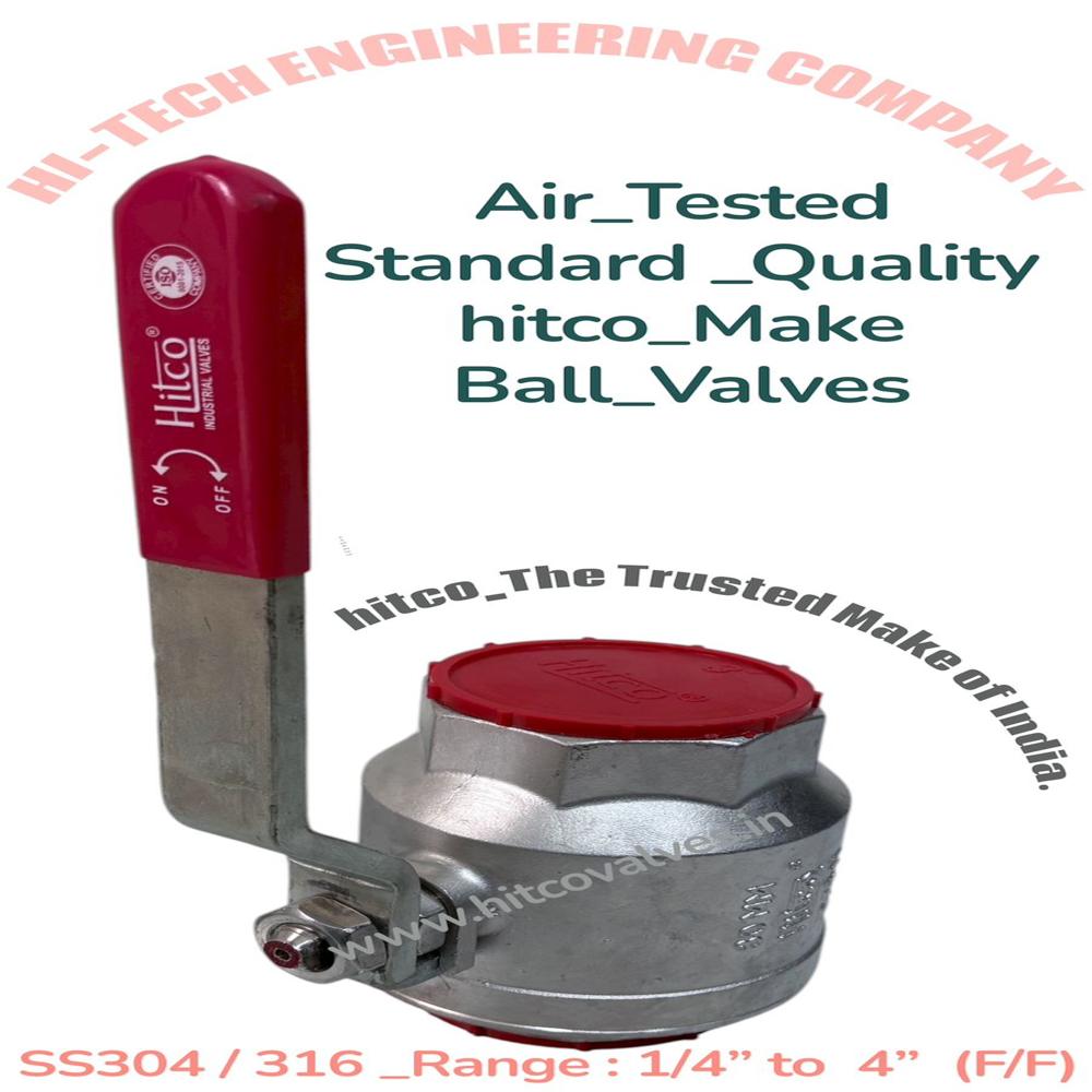 Ss Screwed Ball Valves