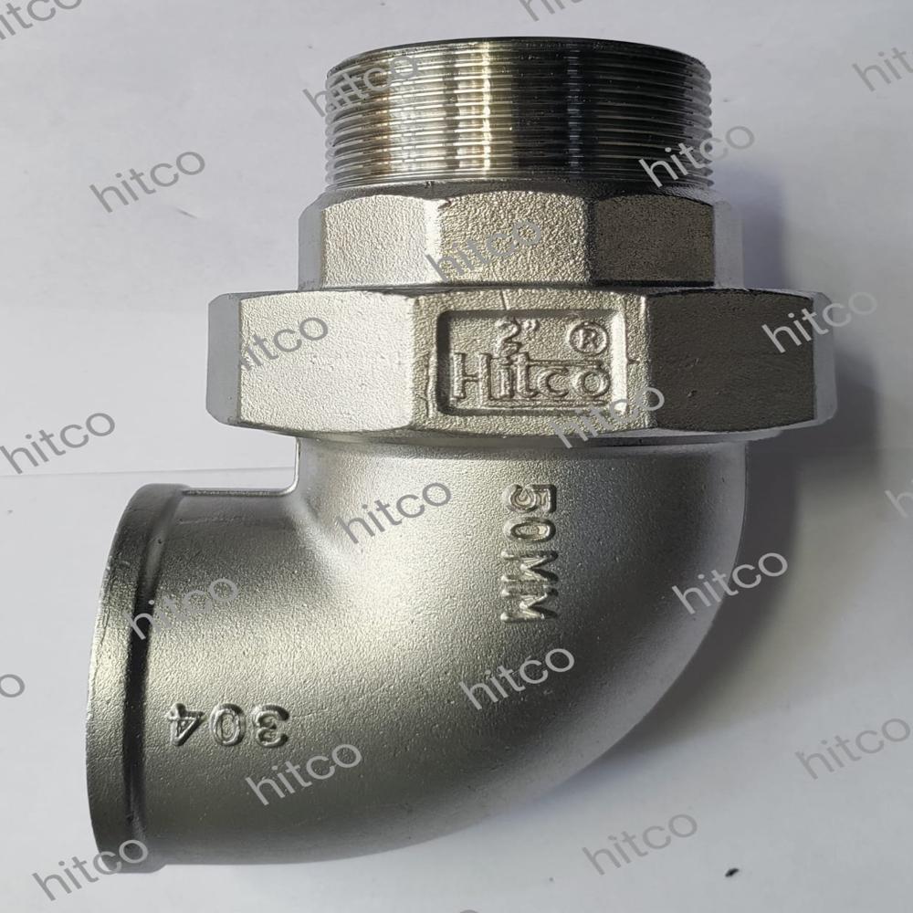 Stainless Steel Male Female Union Elbow