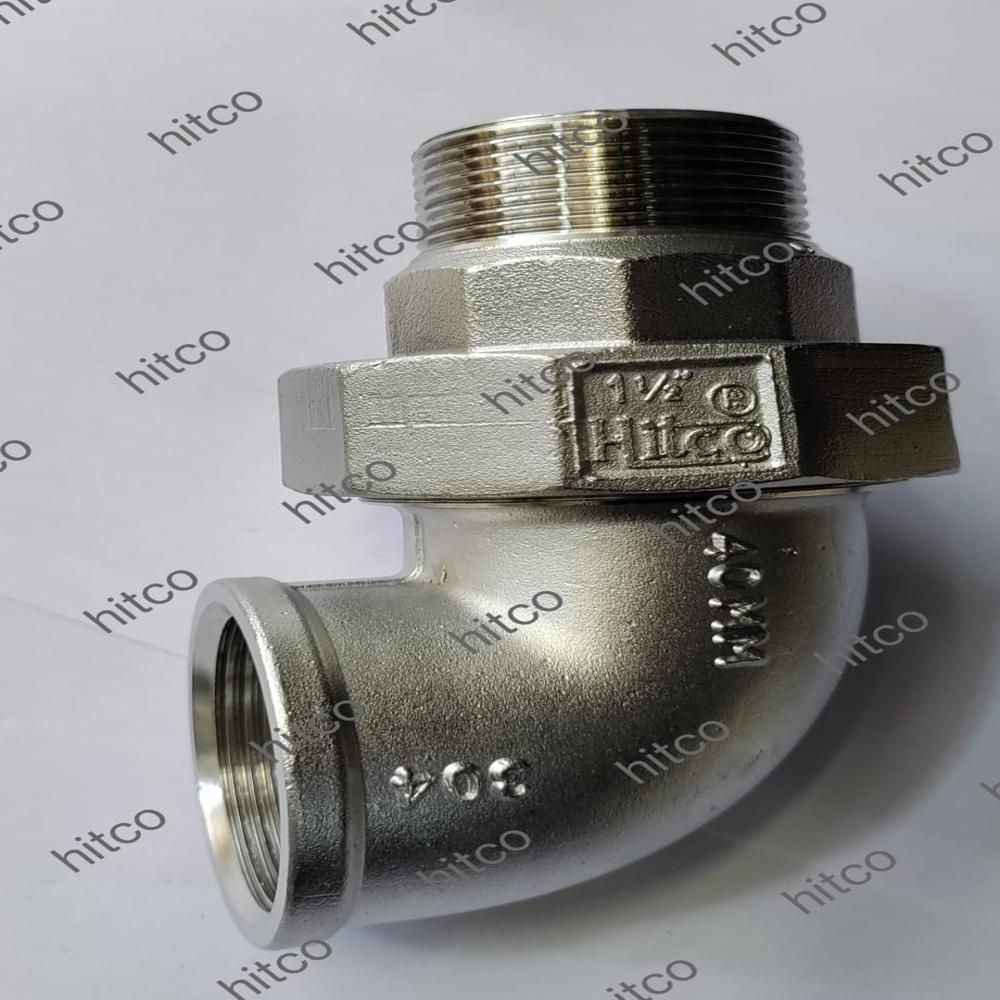 Stainless Steel Male Female Union Elbow