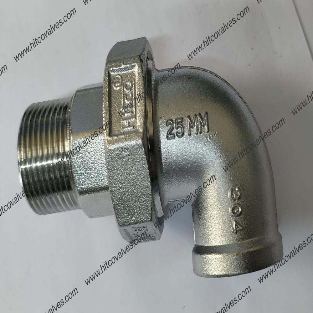 Stainless Steel Male Female Union Elbow