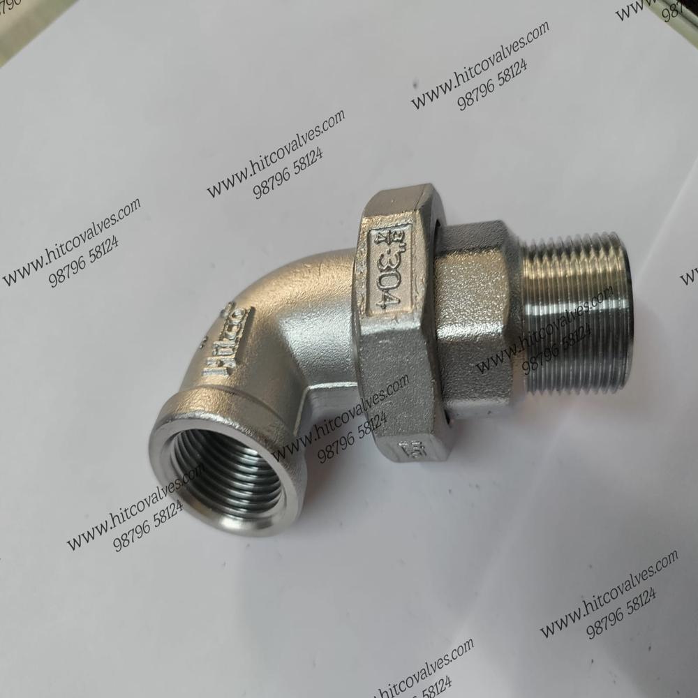 Stainless Steel Male Female Union Elbow