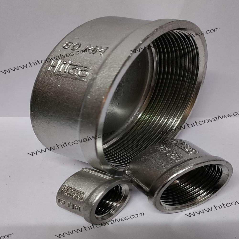 Stainless Steel Plug Cap (Female)