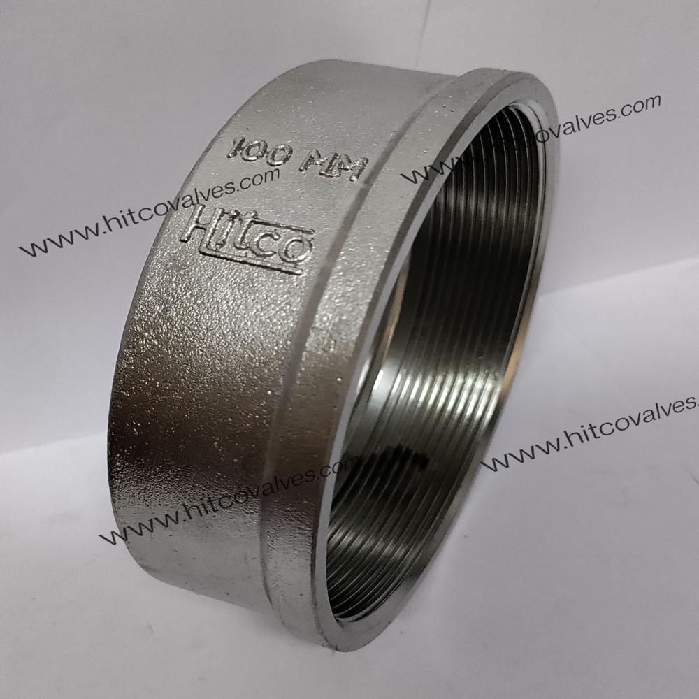 Stainless Steel Female Round Cap