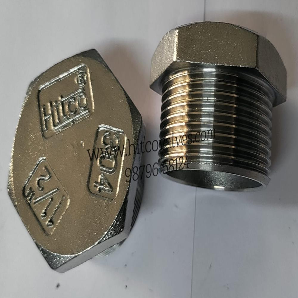 STAINLESS STEEL HEX PLUG