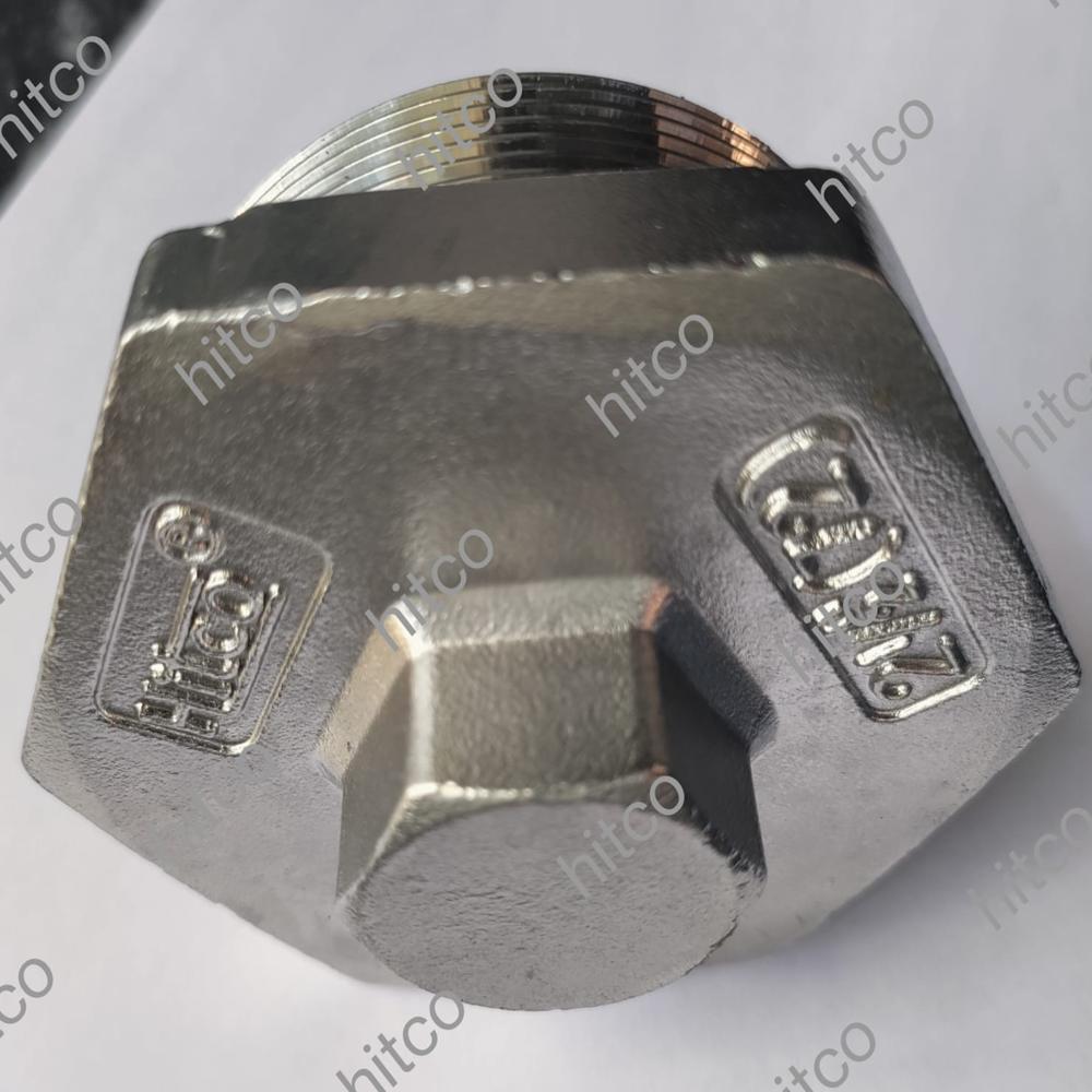 Stainless Steel Male Square Plug