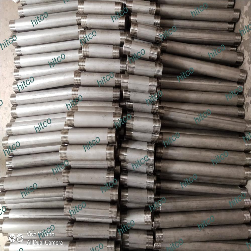 Ss Barrel Nipple (CNC THREDED)