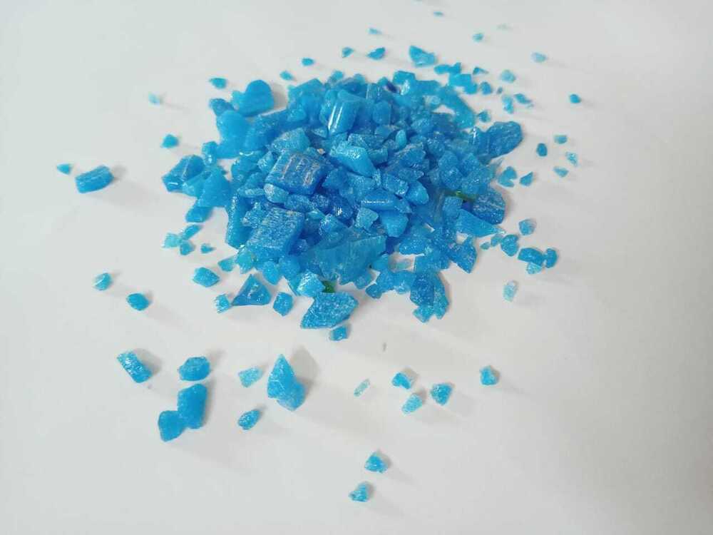 Sky blue Opaque glass chips 1-9 mm premium grade glass FOR TERRAZZO FLOORING