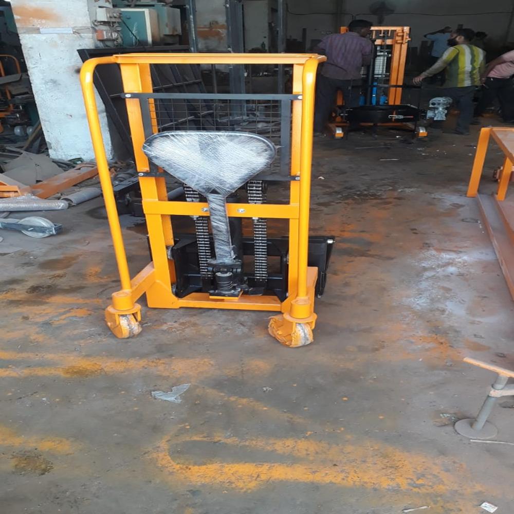 1 TON Steel Hydraulic Manual Stacker