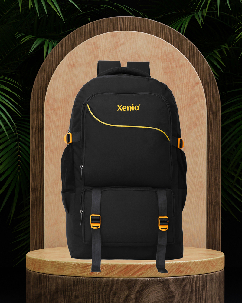Black Travel Backpack - Feature: High Quality