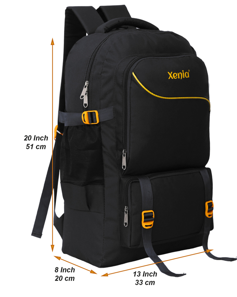 Black Travel Backpack