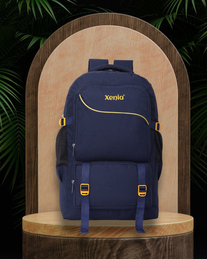 Blue Travel Backpack - Feature: High Quality