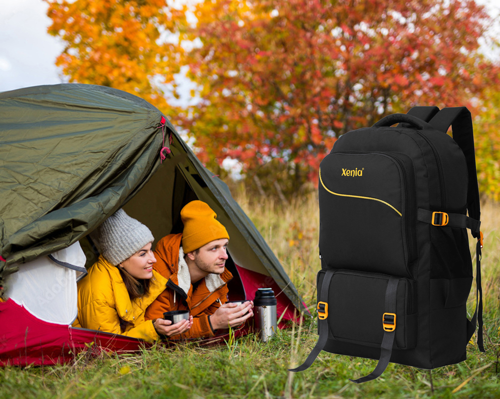 Black Travel Backpack - Feature: High Quality