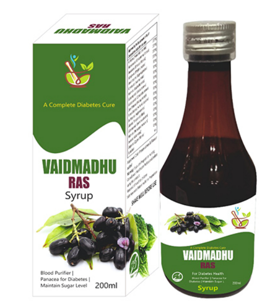 200 Ml Vaidmadhu Ras Syrup - Direction: As Suggested