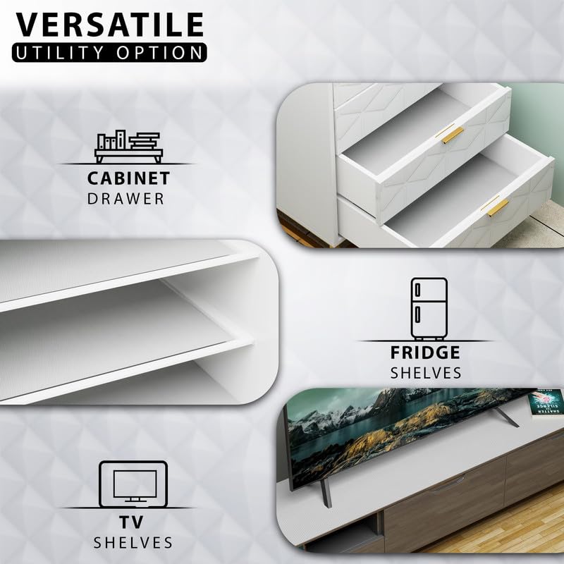 White Anti Slip Drawer Mat