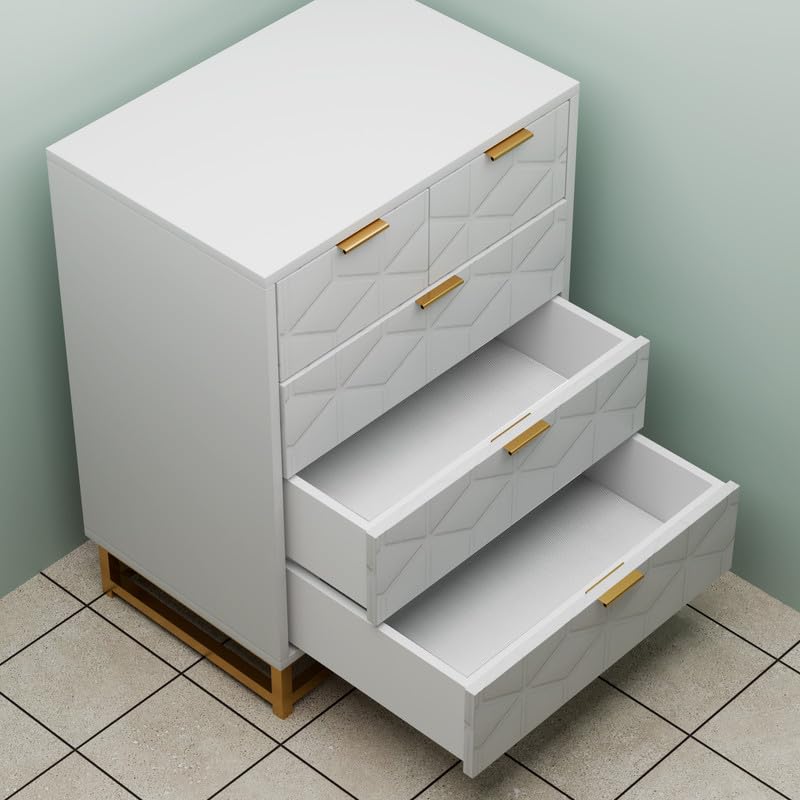 White Anti Slip Drawer Mat