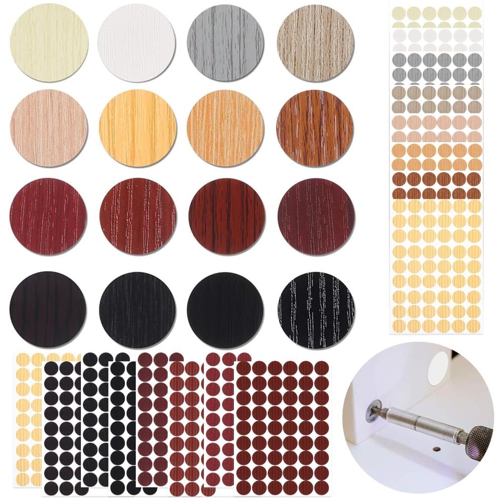 Screw Covers Wood Furniture Stickers