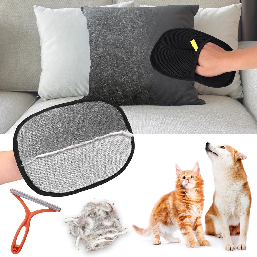 Pet Hair Remover Gloves