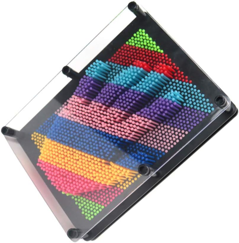 3D Multi Color Pin Art Sculpture 