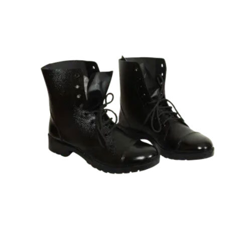 High Ankle Boots For Men - Color: Black