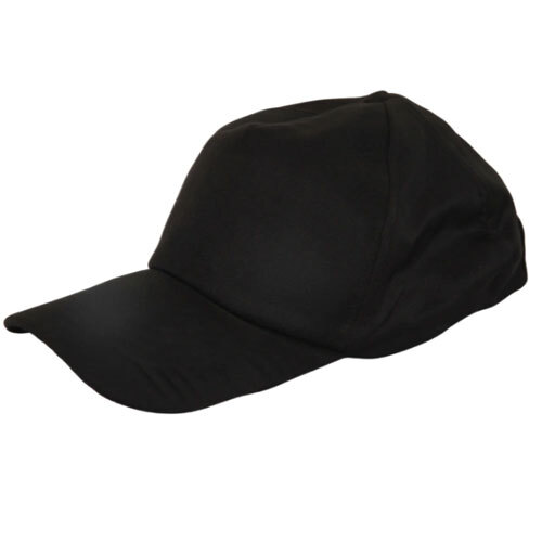 01_Base Ball Caps - Color: Black