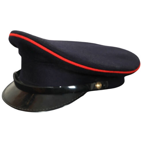 Military Officer Peak Caps - Color: Navy Blue