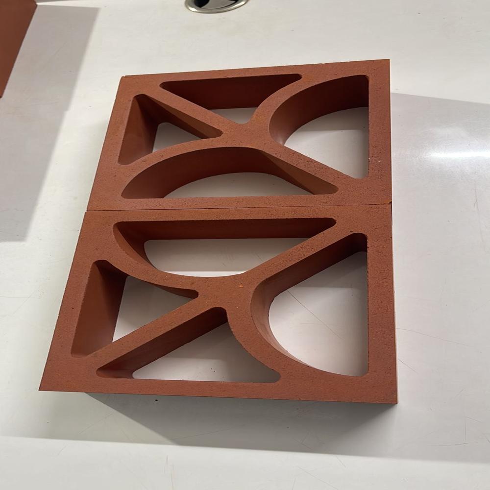 Terracotta dhanush jali