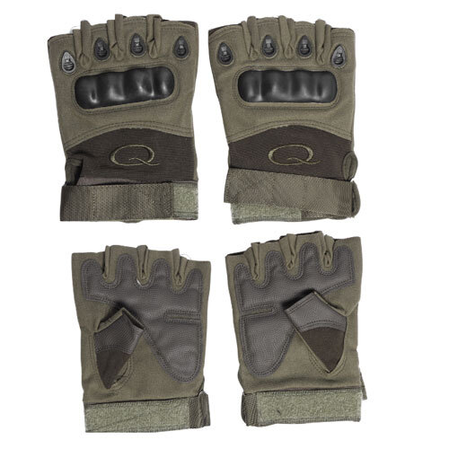 Combat Gloves - Color: Green
