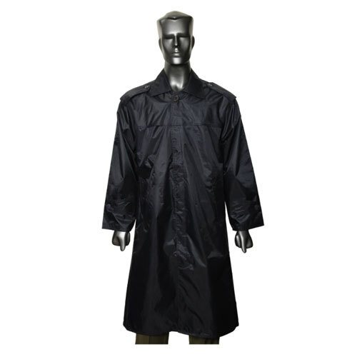 Rain Coat - Color: Black
