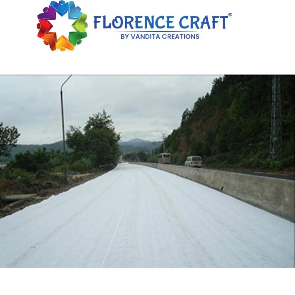 Non Woven Filter Fabric - Synthetic Fiber Material, Various Sizes Available, Pristine White Color | High Filtration Efficiency, Durable Design