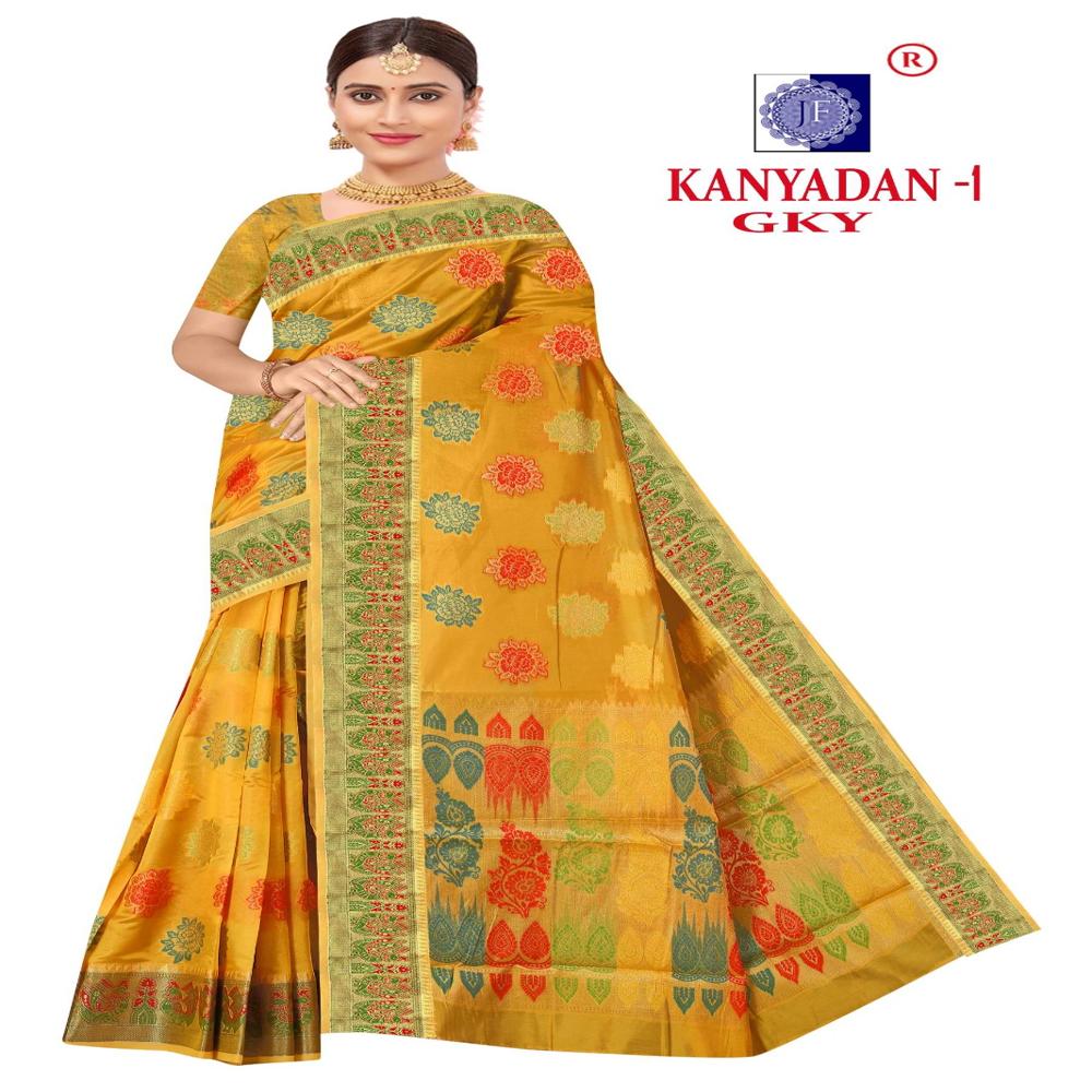 Kanyadan-1 (organza) Silk Saree