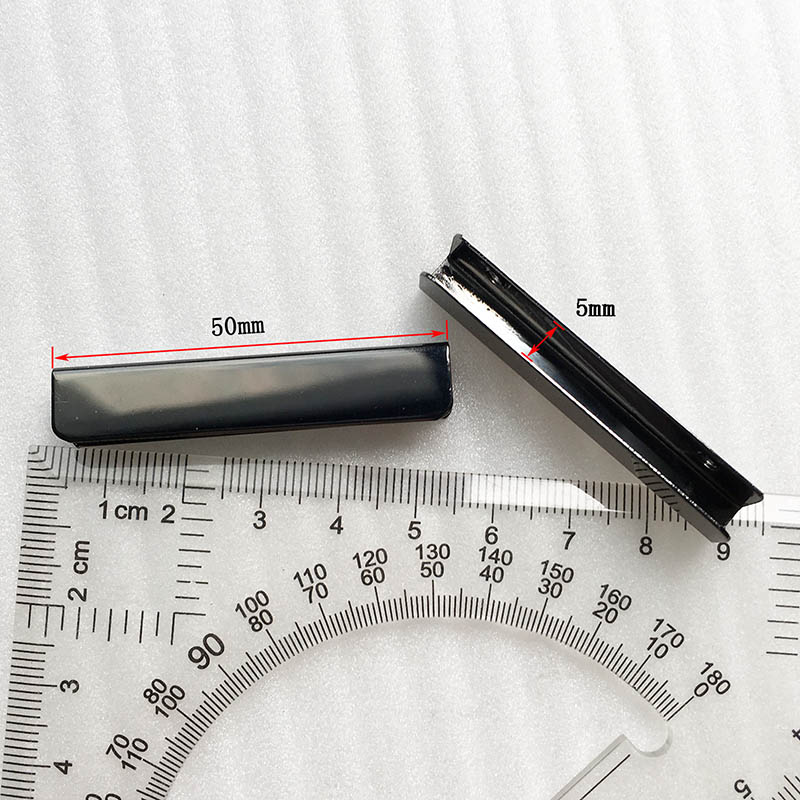 Customized Metal Alloy Bag Edge Clip Metal Bag Accessories Parts Buckle Edge Side Clip For Leather Handbag Decoration - Hardness: Strong