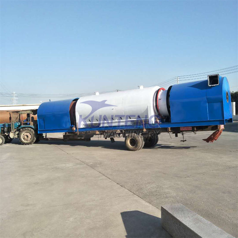 High Efficiency Automatic Continuous Biochar Carbonization Furnace Wood Coconut Biochar Making Machine